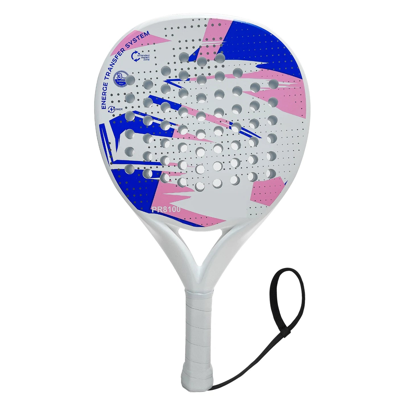 Carbon Fiber Round Padel Racket