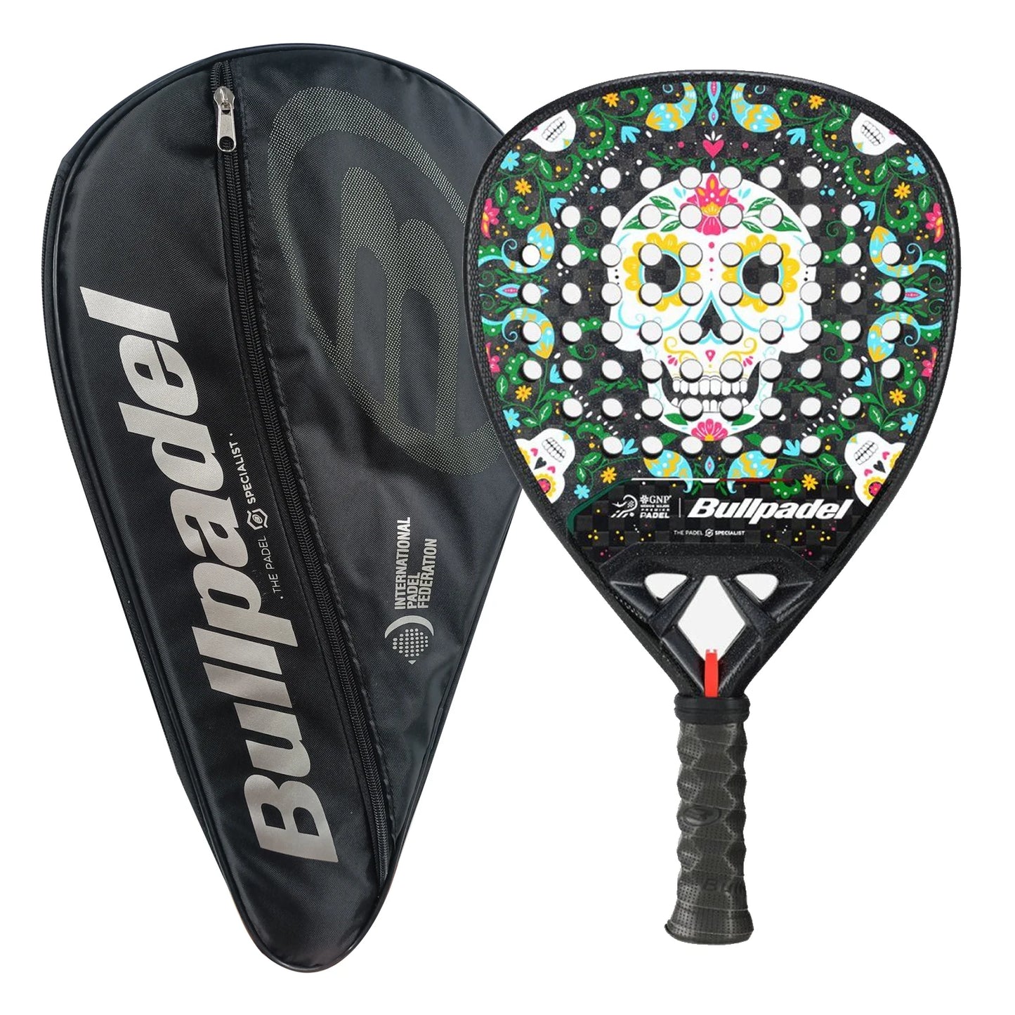 Padel Racket Carbon Fiber EVA Memory Flex Foam Core Lightweight Racket