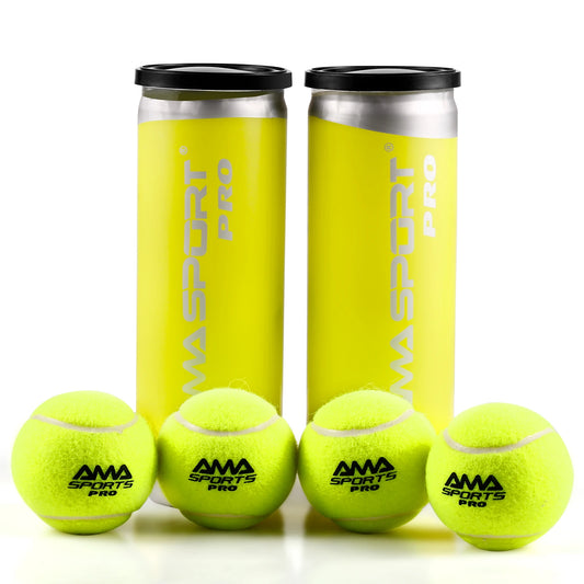 AMASPORT Padel Balls - High Quality, Pressurized Tubes