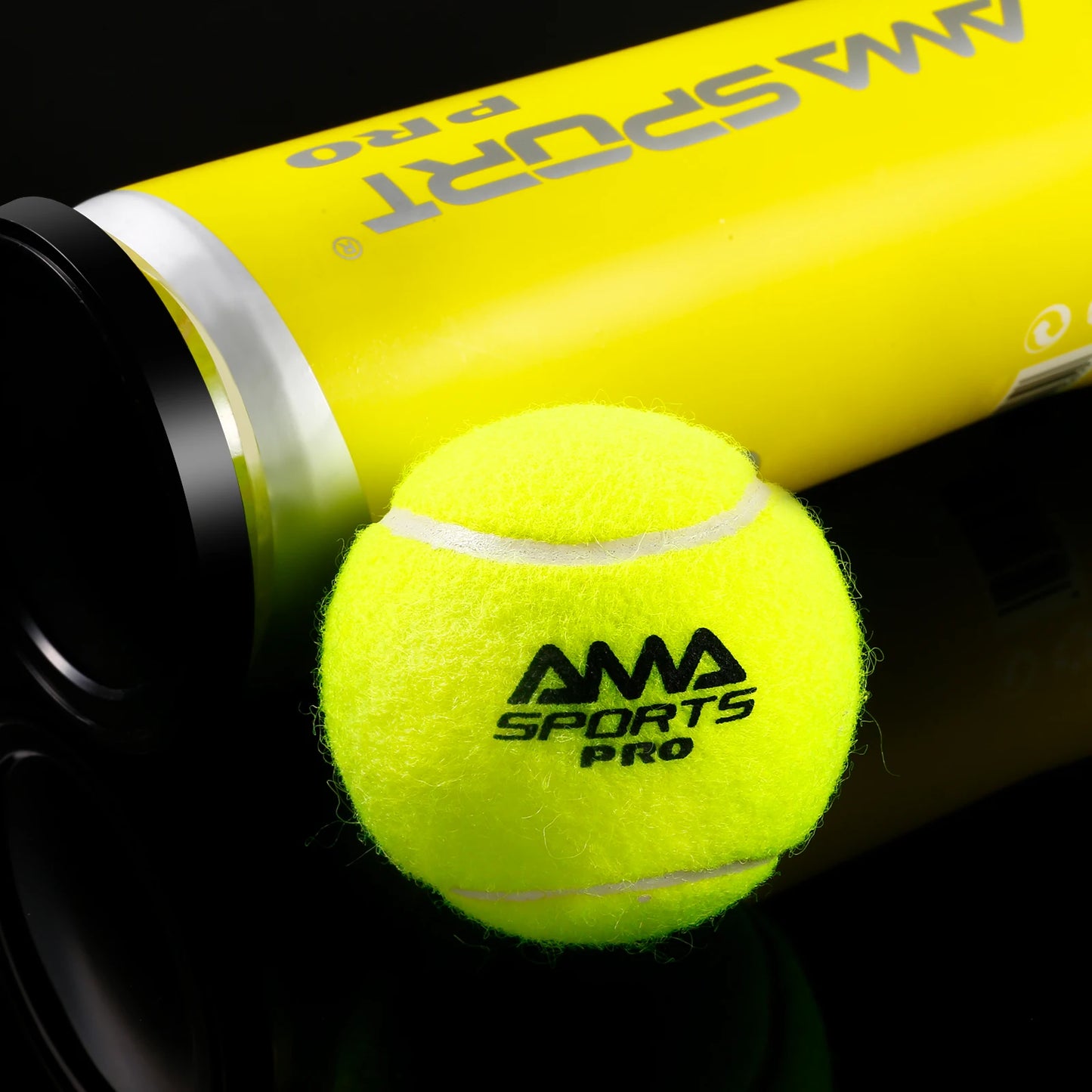 AMASPORT Padel Balls - High Quality, Pressurized Tubes