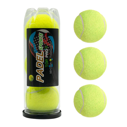 3pcs Padel Balls - High Bounce Court Balls